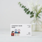 Wechselstrom-Werkzeuge und Rohrschlüssel Visitenkarte (Stehend Vorderseite)