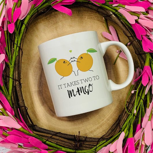 Wechselt zwei zu Mango Tango Ballroom Dancing Coup Kaffeetasse