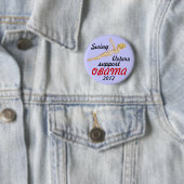 Wechselwähler für Obama 2012 Button (Beispiel)
