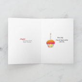 Wechselwirkend "Bewegung der Stern" AUGUST Karte (Innenseite)