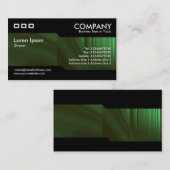 Wechselwirkung - Flasche Grüne Textur Visitenkarte (Vorne/Hinten)