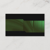 Wechselwirkung - Flasche Grüne Textur Visitenkarte (Rückseite)