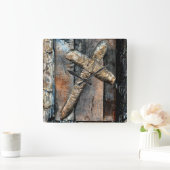 Wechselwirkung Quadratische Wanduhr (Zuhause)