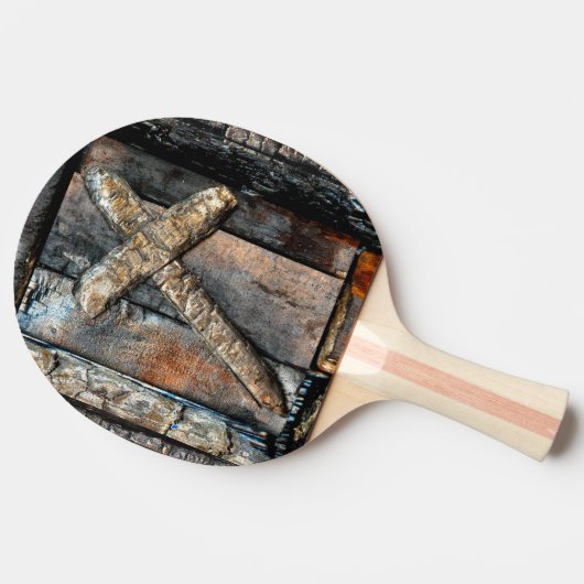 Wechselwirkung Tischtennis Schläger (Seitenansicht)