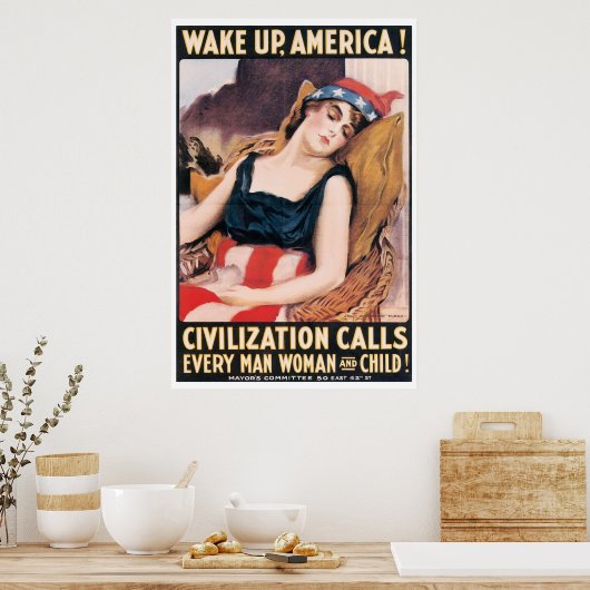 Weck America WWI Poster (Küche)