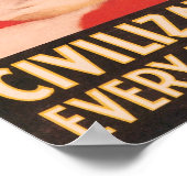 Weck Amerika auf! Poster (Ecke)