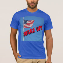 WECK auf, AMERIKA! mit Flag