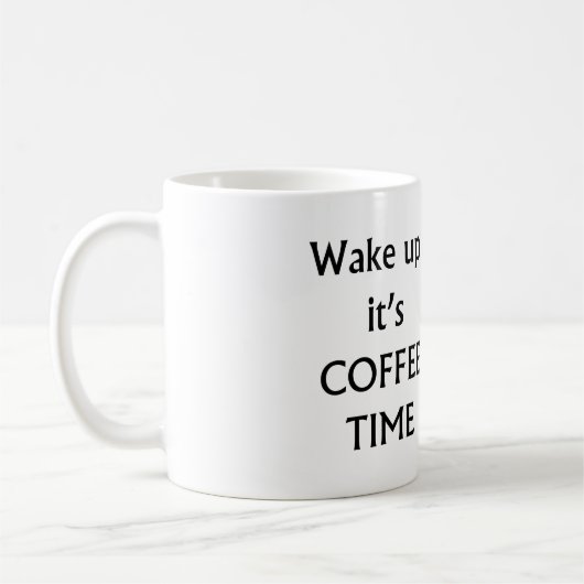 Weck auf! Counter Time Kaffeetasse (Links)