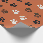 Weck auf!! Golden Retriever Pop Art von CallisC Geschenkpapier (Ecke)