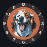 Weck auf!! Golden Retriever Pop Art von CallisC Große Wanduhr<br><div class="desc">Hundeschenkkunst,  Hundedesign,  Dekoration von Liebhabern von Haustieren,  Hundekunst,  Hundewand,  Hundeposter geweckt,  Hundedesign,  lächelnde Hundekunst,  Hundefreund-Kleidung,  fröhliche Hundeschmuck,  fröhliche Haustierdekoration,  Hunde-inspirierte Geschenke,  spielerisches Hundedesign,  Haustier-Lieblingsprint,  Hundvormitinspiration,  fröhliche Hauskunst,  fröhliche Haustierkunst,  fröhliche Haustierkunst,  fröhliche Haustierkunst,  fröhliche Haustierkunst,  Hobelkunst,  Hobelarbeit,  Hundekunst,  Hundekunst,  Hundekunst,  Hundekunde,  Hundekunde,  Hundekunde,  Hundsgeschenk-Lieblingsdekunst,  Hundefreniedliche Hundegrafik,  Hundeliebhaber-Accessoires,  lustiger Hundeprint</div>