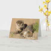 Weck auf! karte (Gelbe Blume)