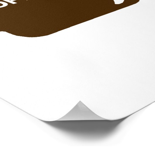 Weck auf! Pause! Poster (Ecke)