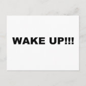 WECK auf!! Postkarte (Vorderseite)