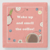 WECK auf! Steinuntersetzer (Vorderseite)