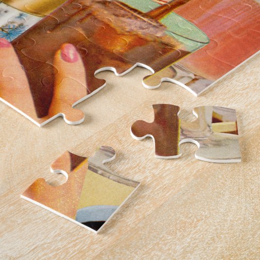 Weck auf und rieche den Puzzle des Kaffees (Seite)