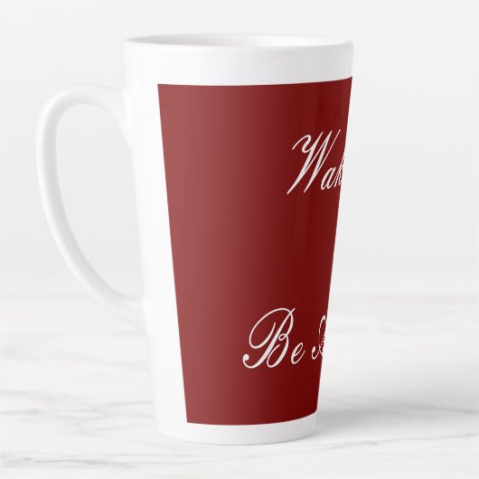 Weck auf und sei Phantastisch Milchtasse (Links)