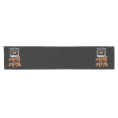 Weck Bake Turkey Dinner Funny Erntedank Kurzer Tischläufer (Horizontal)