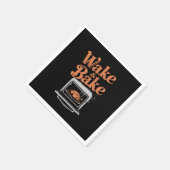 Weck Bake Turkey Dinner Funny Erntedank Serviette (Ecke)