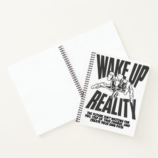 Weck bis zur Realität Notizblock (Innenseite)