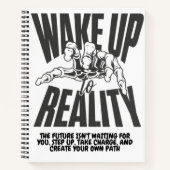 Weck bis zur Realität Notizblock (Vorderseite)