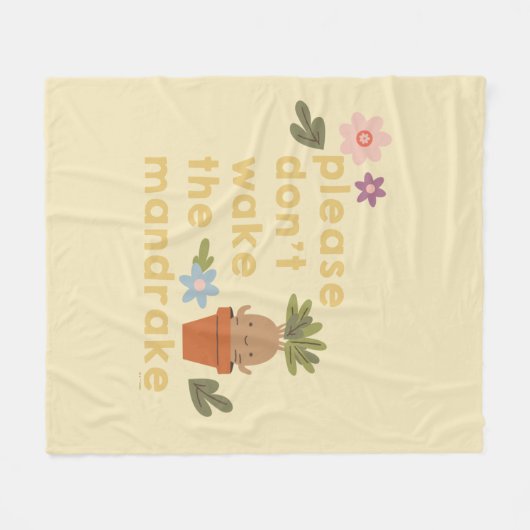 Weck bitte nicht den Mandrake Fleecedecke (Vorderseite (Horizontal))