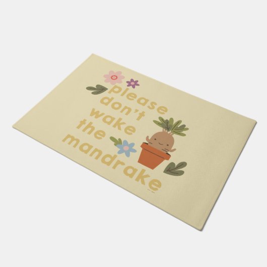 Weck bitte nicht den Mandrake Fußmatte (Schrägansicht)