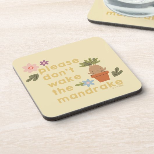 Weck bitte nicht den Mandrake Getränkeuntersetzer (Linke Seite)