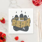 Weck den Bären nicht Serviette