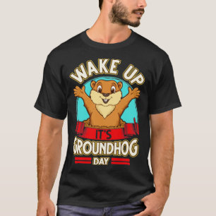 Weck den Tag auf T-Shirt