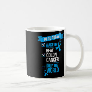 Weck der Beat Colon Cancer Rule The World 1 Kaffeetasse