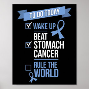 Weck der "Beat Stomach Cancer Rule the World 1" Poster