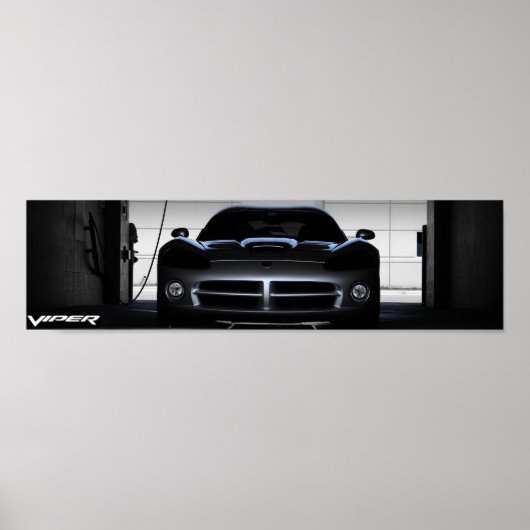 Weck der Bestie - Dodge Viper SRT10 Poster (Vorne)