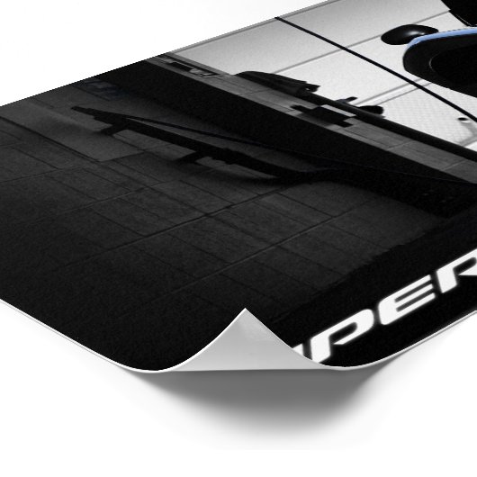 Weck der Bestie - Dodge Viper SRT10 Poster (Ecke)