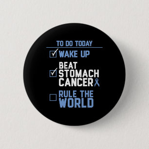 Weck der weltweiten Beat Stomach Cancer Rule Button