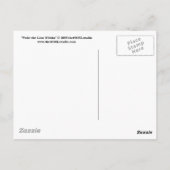 Weck des Löwen innerhalb der Postkarte (Rückseite)