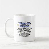 Weck glücklich .. Schlafen mit Osteopathischem Arz Kaffeetasse (Links)