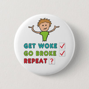 Weck Go Broke Button
