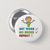 Weck Go Broke Button (Vorne & Hinten)