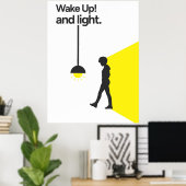 weck hoch und hell poster (Heimbüro)