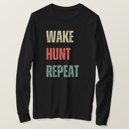 Weck Hunt Wiederholung | Hirschjagd T-Shirt (Design vorne)