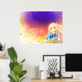 Weck in eine neue Welt Poster (Heimbüro)