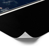 Weck Island Satellite Poster Karte (Ecke)