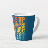 Weck Kaffee Kaffee Hug Hund Wiederholung Tierfütte Milchtasse (Rechte Ecke)