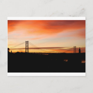 Weck Lissabon auf! Postkarte