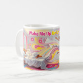 Weck mich auf, bevor du gehst - Fun Pop Tasse (Vorderseite Links)