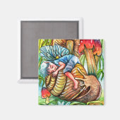 Weck mich nicht auf magnet (Vorderseite/Rückseite)