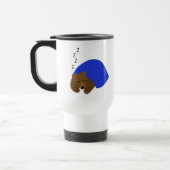 Weck mich, wenn der Kaffee fertig ist Schlafender  Reisebecher (Links)