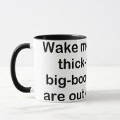 Weck mich, wenn tasse (Links)