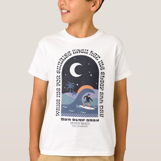 Weck mir für das Sunrise-T-Shirt T-Shirt (Vorderseite)