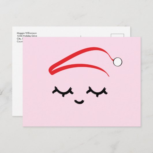 Weck mir Neujahr Weihnachten Weihnachten Augen Las (Vorne/Hinten)